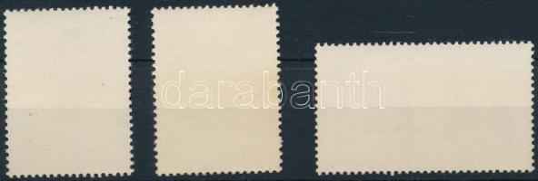 Kínai Népköztársaság 1963 Panda Mi 736-738 (Mi EUR 130.-) (barnás gumi / brownish gum)