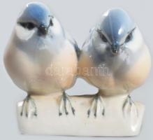 Zsolnay cinkepár. Jelzett, hibátlan, h: 9 cm