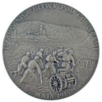 Lengyelország 1990. "A gorlicei csata 75. évfordulója - 1915. május 2. / Bronisław Iwieykowski atya Gorlice polgármestere 1865-1956" kétoldalas ezüstpatinázott bronz emlékérem, eredeti műanyag tokban (70mm) T:AU Poland 1990. "75 Rocznica Bitwy pod Gorlicami - 2 Maja 1915 / Ksiadz Bronistaw Iwieykowski Burmistrz m. Gorlice" two-sided silver-plated bronze commemorative medallion, in original plastic case (70mm) C:AU