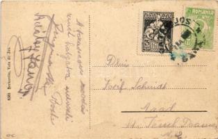 Alváca, Vata de Jos (Hunyad); Gyógyfürdő, bejárat a parkba. Berkovits kiadása / Intrarea in parc / s...