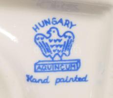 Aquincum királylány és békakirályfi. Terv.: Ősz Szabó Antónia. Kézzel festett, jelzett, hibátlan, m:...