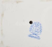 Herendi Toporci Madonna. Terv.: Gácser Kata. Fehérmázas, jelzett, hibátlan, m: 24,5 cm