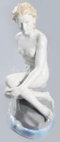 Régi német női akt figura. Sorszámozott, hibátlan, m: 22,5 cm