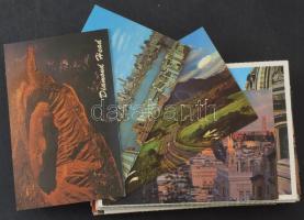 100 db MODERN külföldi város képeslap / 100 modern foreign town postcards