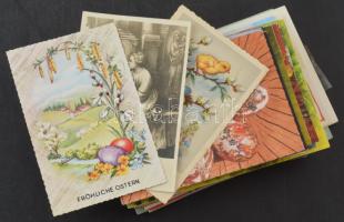 100 db MODERN húsvéti üdvözlő képeslap / 100 modern Easter greeting postcards