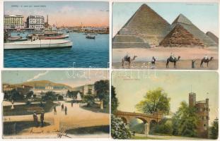 21 db RÉGI külföldi város képeslap / 21 pre-1945 foreign town postcards