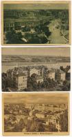 21 db MODERN magyarországi város képeslap (Képzőművészeti Alap) / 21 modern Hungarian town postcards