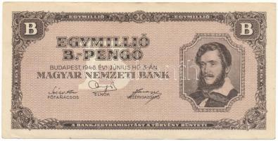 1946. 1.000.000BP T:F erős papír Adamo P37