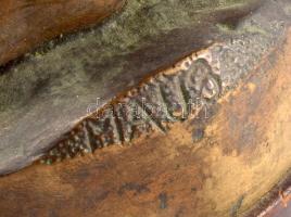 Maugsch Gyula után: Nyújtózkodó női akt, jelzett, kopással, m: 38 cm