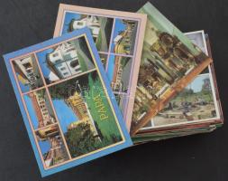 200 db MODERN megíratlan színes magyarországi város képeslap / 200 modern unused coloured Hungarian town postcards
