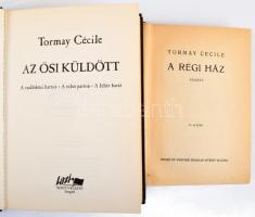 Tormay Cécile 2 kötete: A régi ház. Bp., 1939, Singer és Wolfner, 259+(1) p. Kiadói egészvászon-köté...