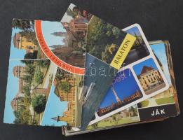 200 db MODERN színes magyarországi város képeslap / 200 modern coloured Hungarian town postcards