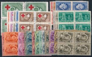 4 db komplett sor 4-es tömbökben (16.400) / blocks of 4