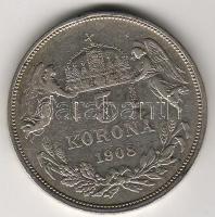 1900 (2x) 1908 (2x) 5K ezüst T:3