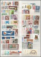 100 klf sor, 30 klf önálló bélyeg négyestömbökben, 480 db képes bélyeg