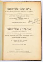 1906-1928 Földtani Közlöny 7 kötete:
XXXVI. évf. 1-12. sz. Szerk.: Pálffy Mór, XXXXV. Évf. 1-12. sz...
