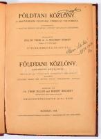 1906-1928 Földtani Közlöny 7 kötete:
XXXVI. évf. 1-12. sz. Szerk.: Pálffy Mór, XXXXV. Évf. 1-12. sz...