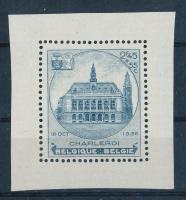 1936 Bélyegkiállítás blokkból kivágott bélyeg Mi 433 (Mi EUR 60.-)