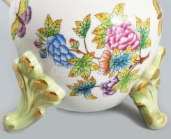 Herendi Viktória mintás asztali lámpatest. Jelzett, kézzel festett, m: 24 cm