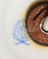 Herendi Viktória mintás asztali lámpatest. Jelzett, kézzel festett, m: 24 cm