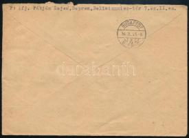 1954 Expressz levél "XXVII. BÉLYEGNAP" alkalmi bélyegzéssel / Express cover with special p...