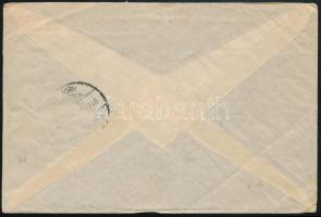 1916 Levél 4 db Hadisegély bélyeggel, tábori postáról feladva Kőszegre / Cover from "TP 13"...