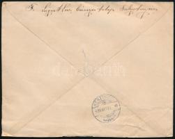 1920 Ajánlott levél 11 db bélyeggel / Registered cover "SALGÓTARJÁN" - Keszthely