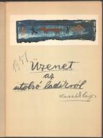 Kassák Lajos: Az idő múlásában. (Kassák Lajos képeskönyvének fakszimile kiadása, László Gyula kísérő...