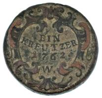 Ausztria 1762W 1kr Cu "Mária Terézia" T:VF patina
Austria 1762W 1 Kreutzer Cu "Maria...
