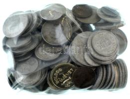 Vegyes magyar érmetétel mintegy ~420g súlyban, közte pár emlékérem T:vegyes Mixed Hungarian coin lot (about ~420g in weight), including few commemorative medallion C:mixed