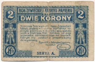Lengyelország 1919. Zywiec 2K szükségpénz T:VG
Poland 1919. Żywiec 2 Korony necessity money (notgel...