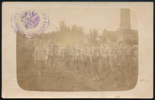 1916 Tábori posta képeslap / Field postcard "GERICHT DES K.u.K. 35. INFANTERIETRUPPENDIVISIONS ...