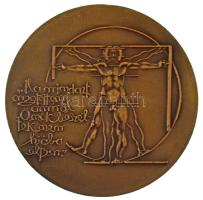 Kiss Nagy András (1930-1997) DN "Korányi Sándor 1866-1944" kétoldalas bronz emlékérem, &qu...