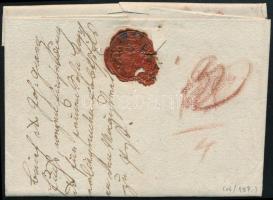 1823 Franco cover "PEST."