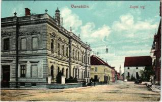 1910 Varasd, Warasdin, Varazdin; Zupni trg / Plébánia tér / square (EK)