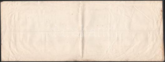 1921 Nagy alakú ajánlott levél 4 db Hivatalos bélyeggel / Registered cover with official stamps