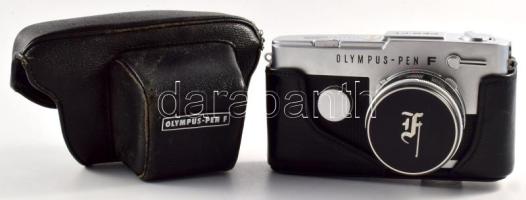 Olympus Pen FT fényképezőgép F. Zuiko Auto -8 1:1,8 f: 38 mm objektívvel, szép állapotban, lencsevéd...