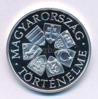 Fritz Mihály (1947- ) DN "Honfoglalás 895 / Magyarország Történelme" Ag emlékérem kapszulá...