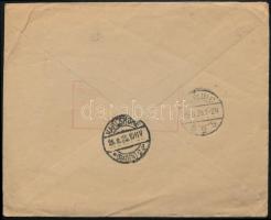 1925 Légi levél / Airmail cover "MALMÖ"