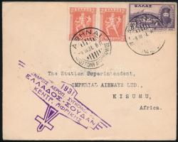 1931 Légi levél Afrikába / Airmail cover to Africa
