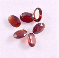 6 darab gránát, 3,15ct