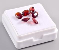 6 darab gránát, 3,15ct