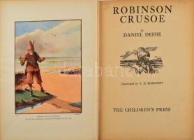 Defoe, Daniel: Robinson Crusoe. London / Glasgow, The Children's Press. Kiadói kartonált kötés,...