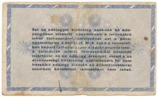 1946. 10.000.000AP vastagabb fehér papíron T:VG
Adamo P54