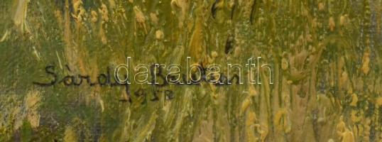 Sárdy Brutus (1892-1970): Hegyvidék, 1950-es évek. Olaj, vászon, jelezve balra lent, vakráma nélkül....