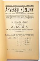 Szemlér Lőrinc gyűjteményének aukciója



Bp. 1936. Postatakarékpénztár 96 l.+2t. A gyűjtemény t...