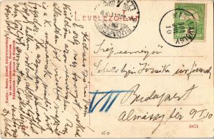 1908 Anina, Stájerlakanina, Steierdorf; Római katolikus templom. Kaden József kiadása W. L. (?) 1189...