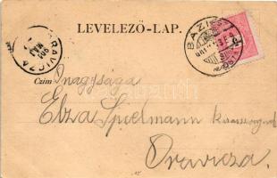 1901 Báziás, Pályaudvar, vasútállomás / railway station (EK)