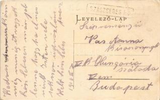 1916 Szászsebes, Mühlbach, Sebesul Sasesc, Sebes; Siculorumgasse / Sikolorum utca, Johann Stegmann, ...