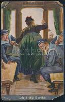 1918 Képeslap egy tengerésznek címezve az S.M.S. Lélekre Feldpost 299 "ÚJPEST" postabélyeg...